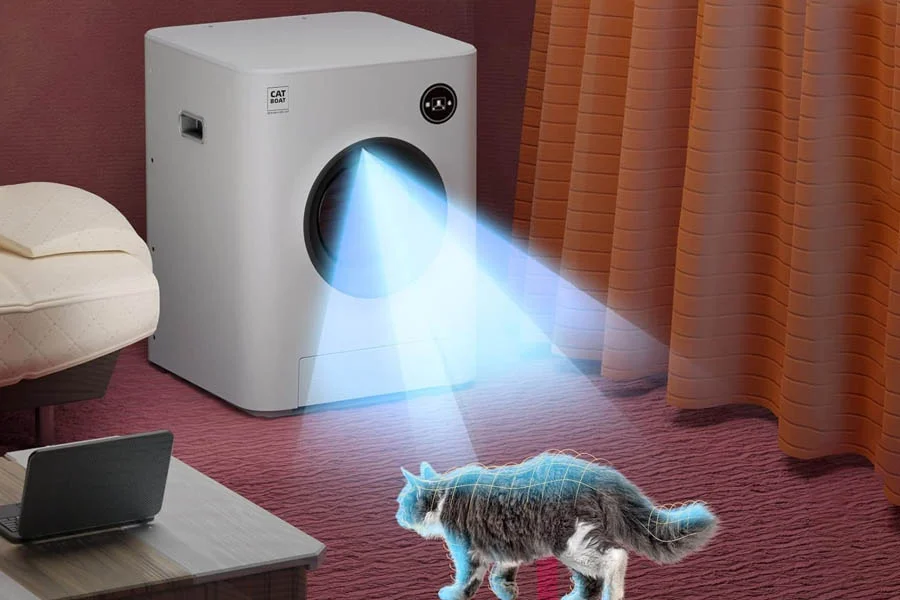 cat electric litter box