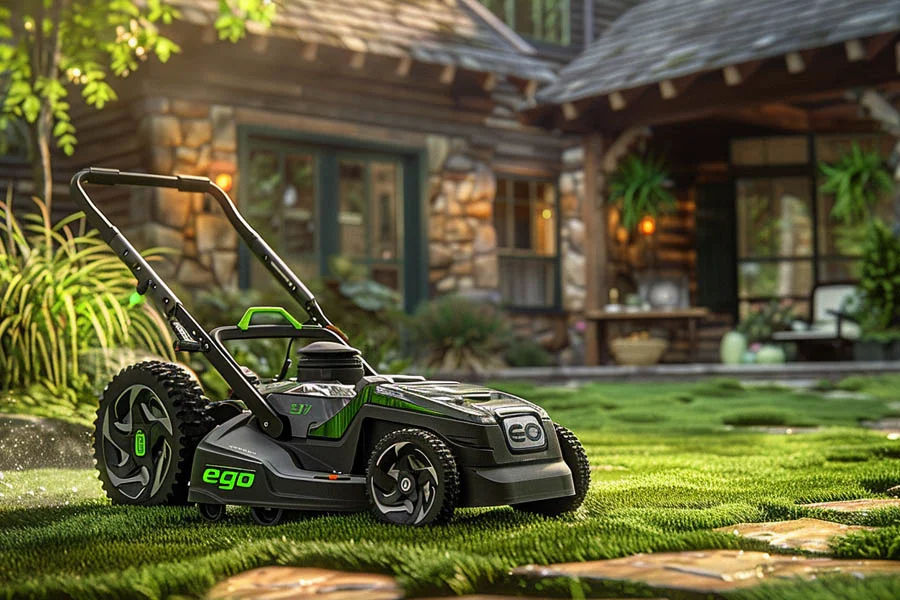 eco self propelled lawn mower